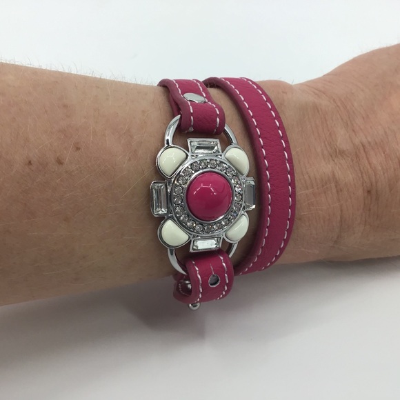 Lia Sophia Under Wraps Wrap Bracelet 13B97 - Picture 7 of 14